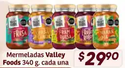 Soriana Híper Valley Foods mermeladas oferta
