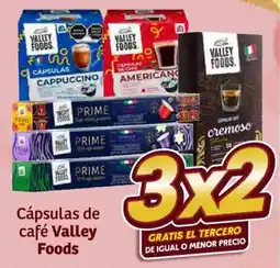 Soriana Híper Valley Foods cápsulas de café oferta