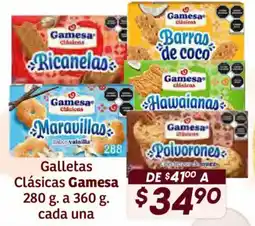 Soriana Híper Gamesa galletas clasicas oferta