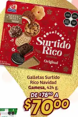 Soriana Híper Gamesa Rico Navidad oferta