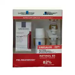 Farmacias Benavides Pack Rutina Anti-Arrugas Retinol Serum+Mini HB5+Agua Micelar+Anth Anti Age oferta