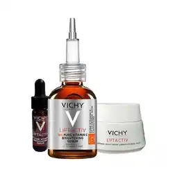 Farmacias Benavides Pack Serum Vitamina C+Mini Serum+Liftactiv Crema Retinol oferta