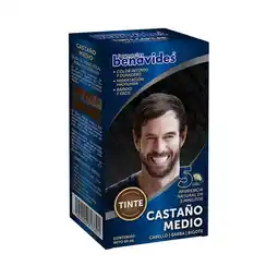 Farmacias Benavides Tinte para Caballero Color Castaño Medio oferta