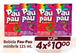 Soriana Híper Pau-Pau minibrik oferta