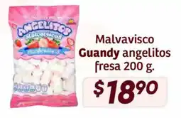 Soriana Híper Guandy Angelitos malvavisco fresa oferta