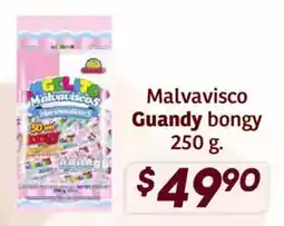 Soriana Híper Guandy malvavisco bongy oferta