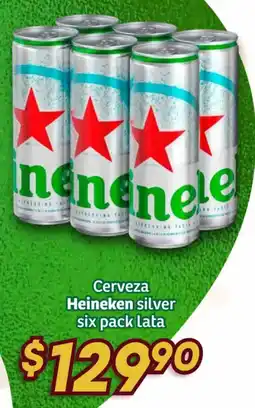Soriana Híper Heineken Silver cerveza oferta