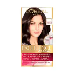 Farmacias Benavides Excellence Tinte 3 Castaño Oscuro oferta