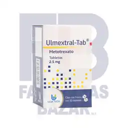 Farmacias Bazar ULMEXTRAL 2.5MG 50 TABLETAS oferta