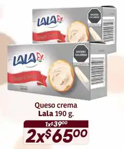 Soriana Híper LALA queso crema oferta