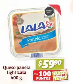 Soriana Híper LALA queso panela light oferta