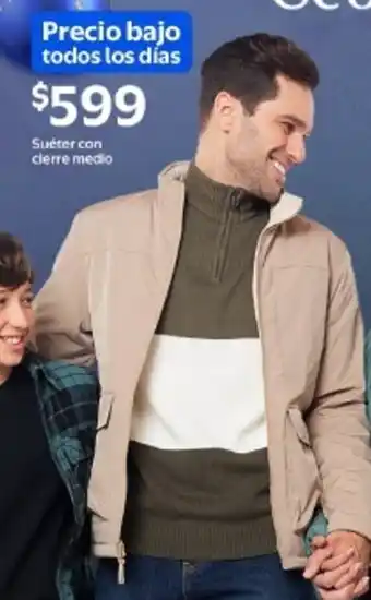 Suéter con clerre medio