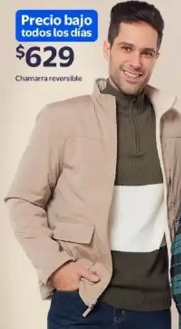 Walmart Chamarra reversible oferta