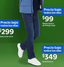 Walmart Jeans corte recto oferta