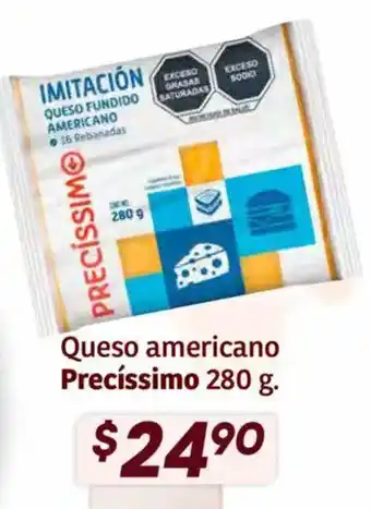 Soriana Híper Precíssimo queso americano oferta