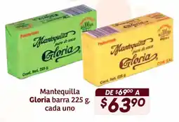 Soriana Híper Gloria mantequilla barra oferta