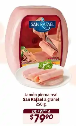 Soriana Híper San Rafael jamón pierna real oferta