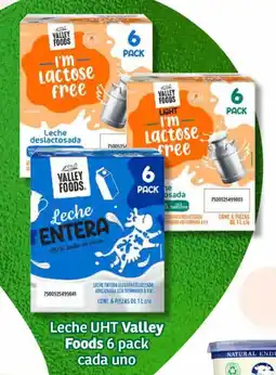 Soriana Híper Valley Foods leche UHT oferta