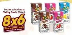 Soriana Híper Valley Foods leches saborizadas oferta