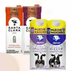 Soriana Híper Alpura, Santa Clara o San Marcos leche UHT oferta