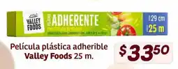 Soriana Híper Valley Foods película plástica adherible oferta
