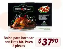 Soriana Híper Mr. Pavo bolsa para horbear con tiras oferta