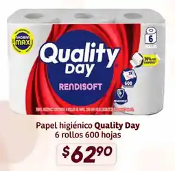 Soriana Híper Quality Day rendisoft oferta