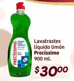 Soriana Híper Precíssimo lavatrastes líquido limón oferta