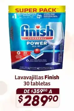 Soriana Híper Finish lavavajillas oferta