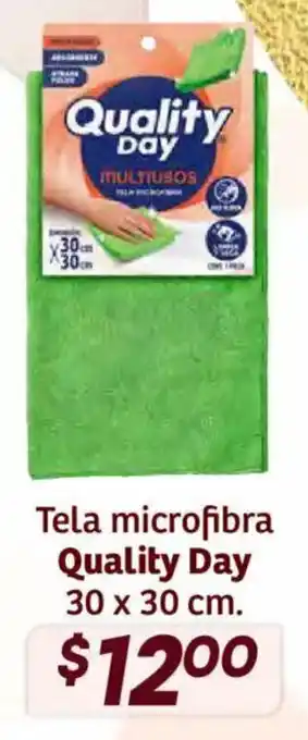 Soriana Híper Quality Day tela microfibra oferta