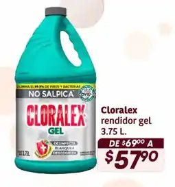Soriana Híper Cloralex rendidor gel oferta