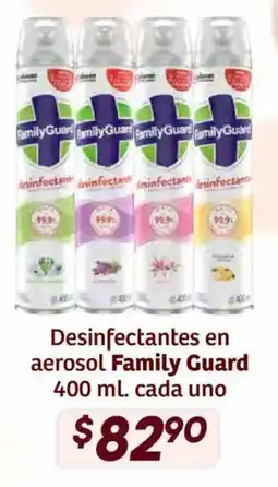 Soriana Híper Family Guard aerosol oferta