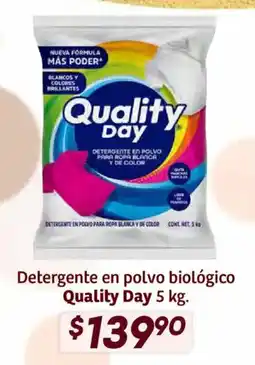 Soriana Híper Quality Day detergente en polvo oferta