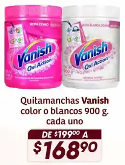 Soriana Híper Vanish quitamanchas oferta