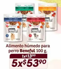 Soriana Híper Beneful alimento humedo para perro oferta