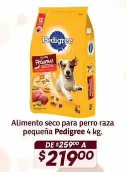 Soriana Híper Pedigree alimento seco para perro raza oferta