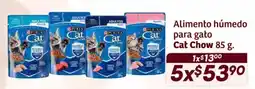 Soriana Híper Cat Chow alimento humedo para gato oferta