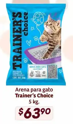 Soriana Híper Trainer's Choice arena para gato oferta