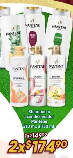 Soriana Híper Pantene shampoo o acondicionador oferta