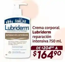 Soriana Híper Lubiderm crema corporal oferta