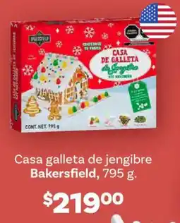 Soriana Híper Bakersfield casa galleta de jengibre , oferta