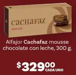 Soriana Híper Cachafaz alfajor mousse chocolate con leche oferta