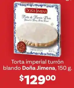 Soriana Híper Doña jimena torta imperial turrón blando oferta