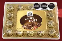 Soriana Híper Valley foods chocolate crispy nuts oferta