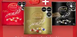 Soriana Híper Lindor caja de regalo con trufas de chocolate con leche oferta