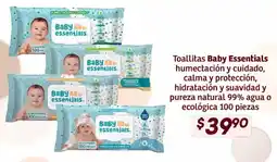 Soriana Híper Baby Essentials toallitas oferta