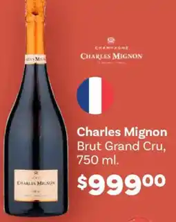 Soriana Híper Charles mignon brut grand cru oferta