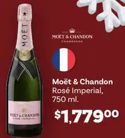 Soriana Híper Moët & chandon rosé imperial oferta