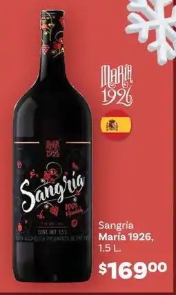 Soriana Híper Sangría maría 1926 oferta