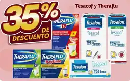 Soriana Híper Tesacof y Theraflu oferta